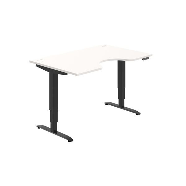 Psací stůl Hobis Motion Ergo MSE 3M 1400 - bílá/če