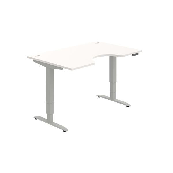 Psací stůl Hobis Motion Ergo MSE 3M 1400 - bílá/še
