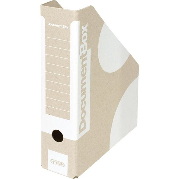 Stojan na časopisy Emba,A4,7,5 cm,bílý,1 ks