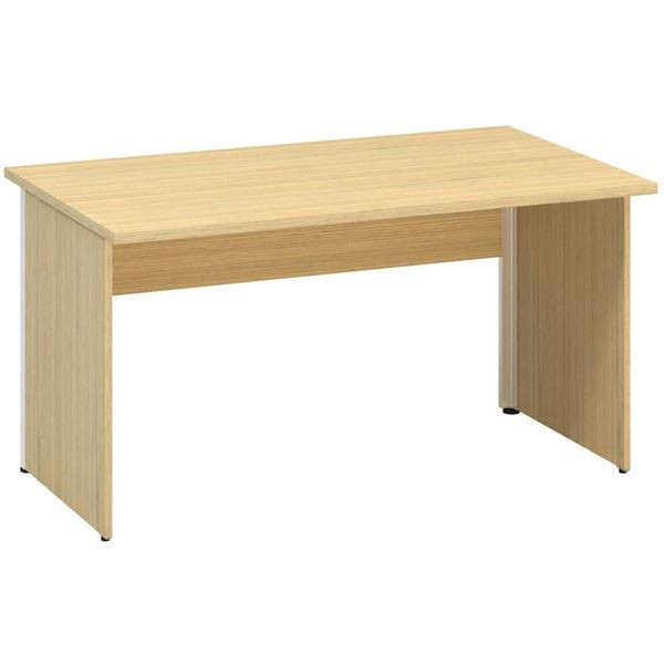 Psací stůl Alfa 100 - 140 x 80 cm, dub Vicenza