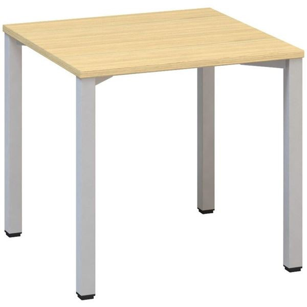 Psací stůl Alfa 200 - 80 x 80 cm, dub Vicenza/stří