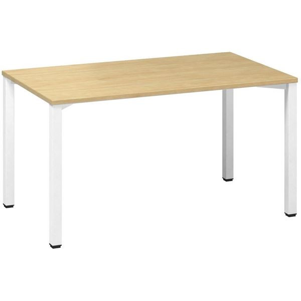 Psací stůl Alfa 200 - 140 x 80 cm, divoká hruška/b