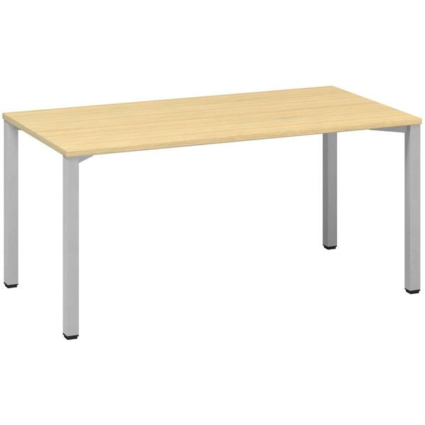 Psací stůl Alfa 200 - 160 x 80 cm, dub Vicenza/stř