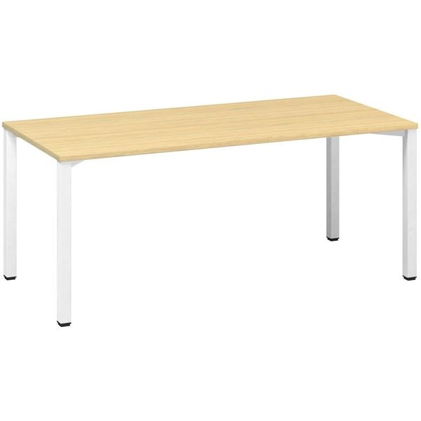 Psací stůl Alfa 200 - 180 x 80 cm, dub Vicenza/bíl