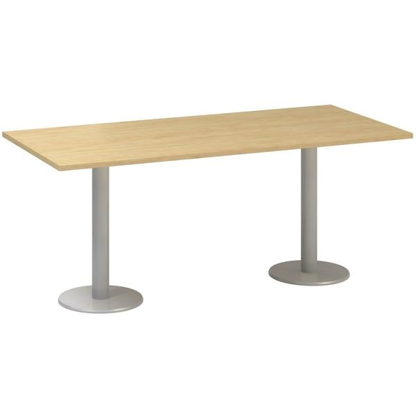 Jednací stůl Alfa 400 - 180 cm, divoká hruška/stří