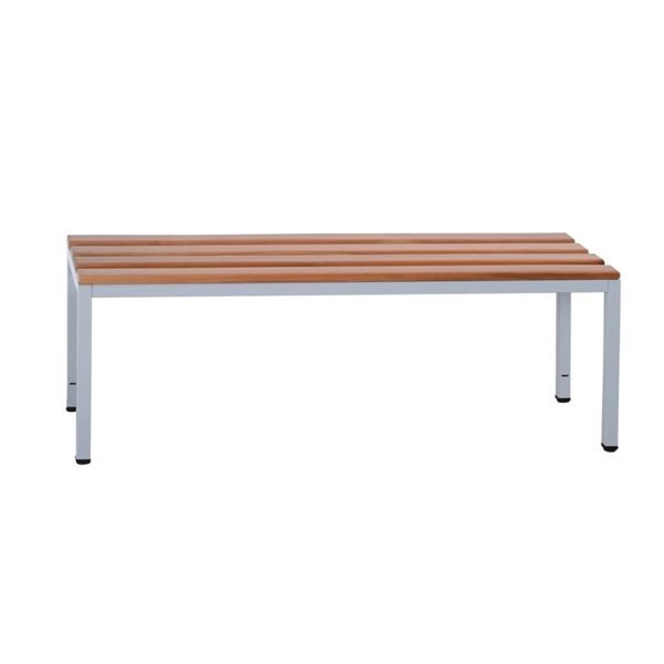 Lavice do šaten SRB - 100 cm, šedá/habr