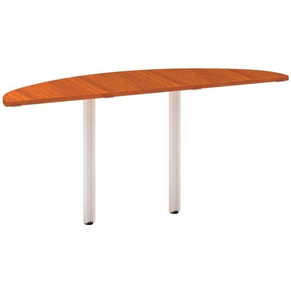 Přídavný stůl Alfa 100 - 160 cm, třešeň/šedý