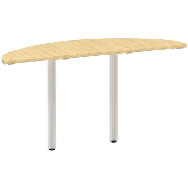 Přídavný stůl Alfa 100 - 142,5 cm, dub Vicenza/šed