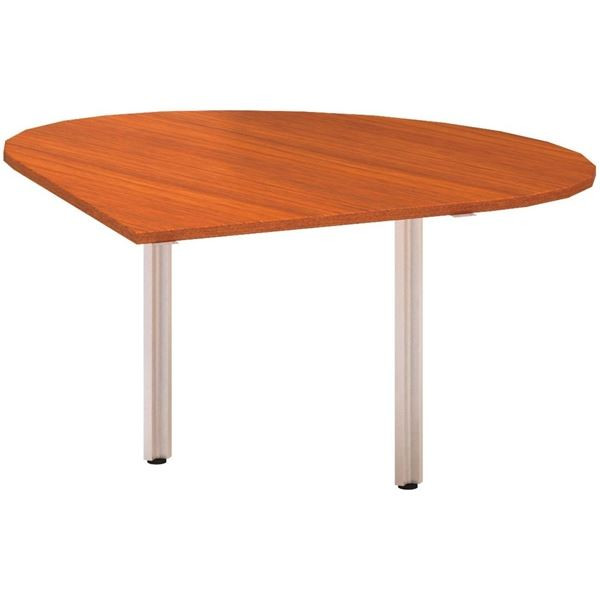 Přídavný stůl Alfa 100 - levý, 120 cm, třešeň/šedý