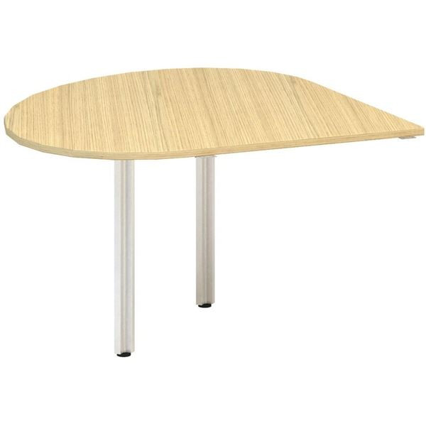 Přídavný stůl Alfa 100 - pravý, 120 cm, dub Vicenz
