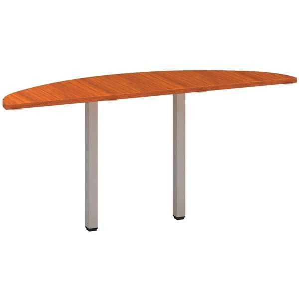 Přídavný stůl Alfa 200 - 160 cm, třešeň/stříbrný