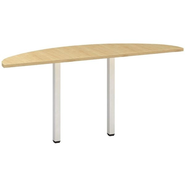 Přídavný stůl Alfa 200 - 160 cm, divoká hruška/bíl