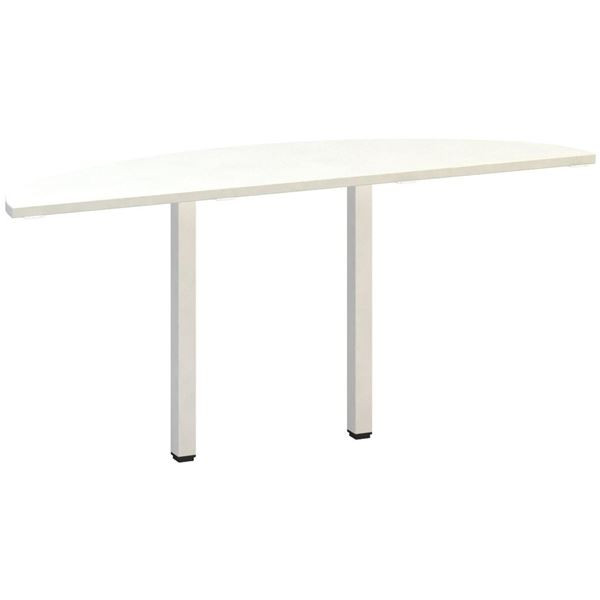 Přídavný stůl Alfa 200 - 160 cm, bílý/bílý