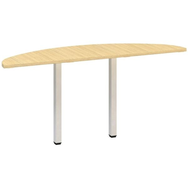 Přídavný stůl Alfa 200 - 160 cm, dub Vicenza/bílý