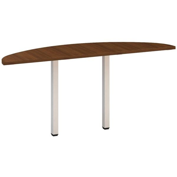 Přídavný stůl Alfa 200 - 162,5 cm, ořech/bílý