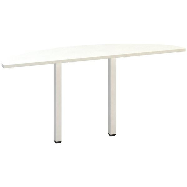 Přídavný stůl Alfa 200 - 162,5 cm, bílý/bílý