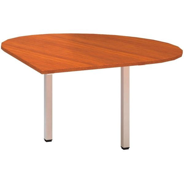 Přídavný stůl Alfa 200 - levý, 120 cm, třešeň/bílý