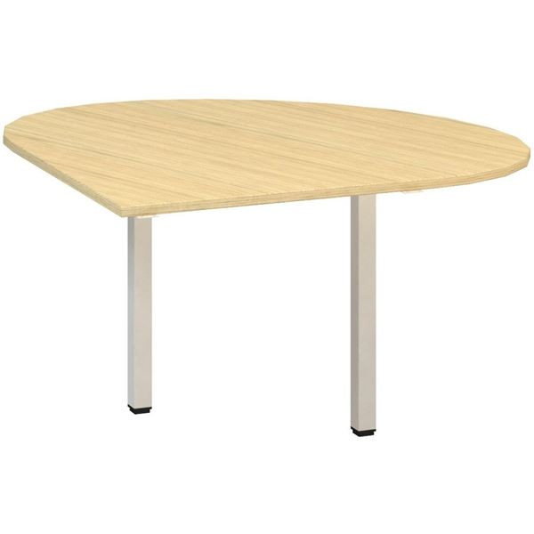 Přídavný stůl Alfa 200 - levý, 120 cm, dub Vicenza