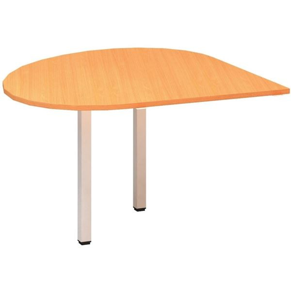 Přídavný stůl Alfa 200 - pravý, 120 cm, buk Bavari