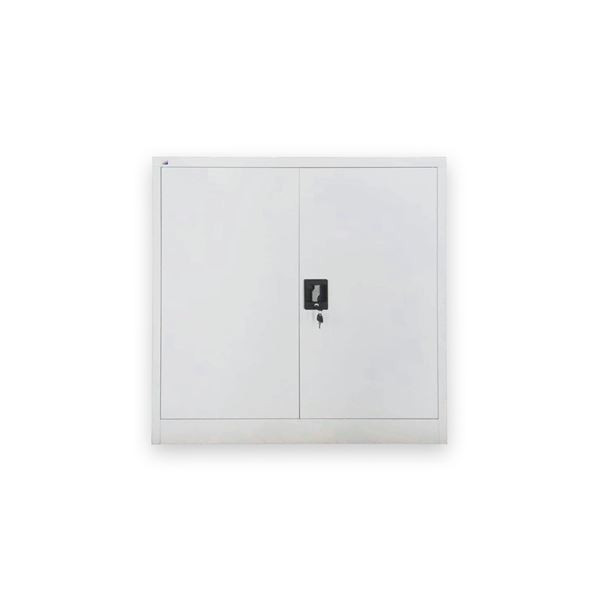 Kovová spisová skříň JF - 1 police, bílá/bílá