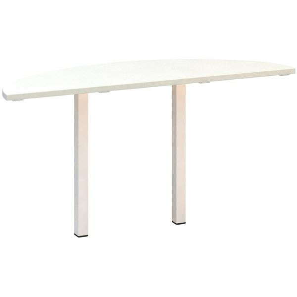 Přídavný stůl Alfa 200 - 142,5 cm, bílý/bílý