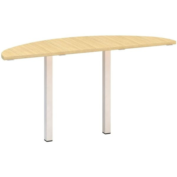 Přídavný stůl Alfa 200 - 142,5 cm, dub Vicenza/bíl