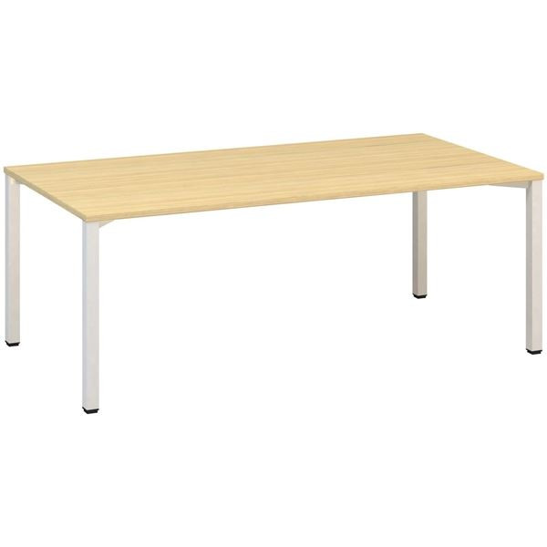 Jednací stůl Alfa 420 - 200 x 100 cm, dub Vicenza/
