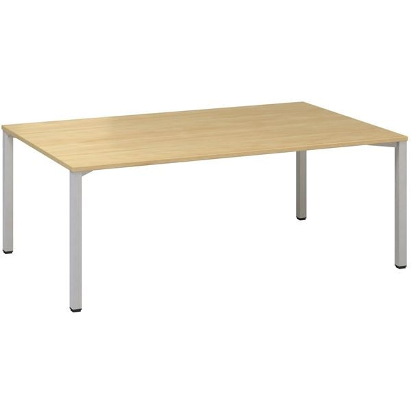Jednací stůl Alfa 420 - 200 x 120 cm, divoká hrušk