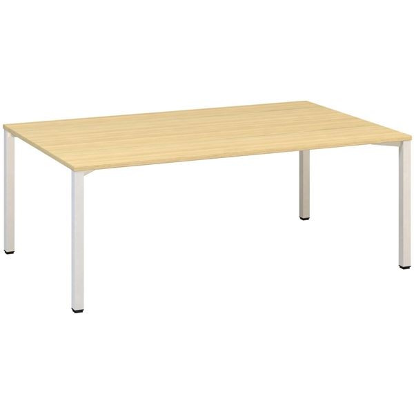 Jednací stůl Alfa 420 - 200 x 120 cm, dub Vicenza/
