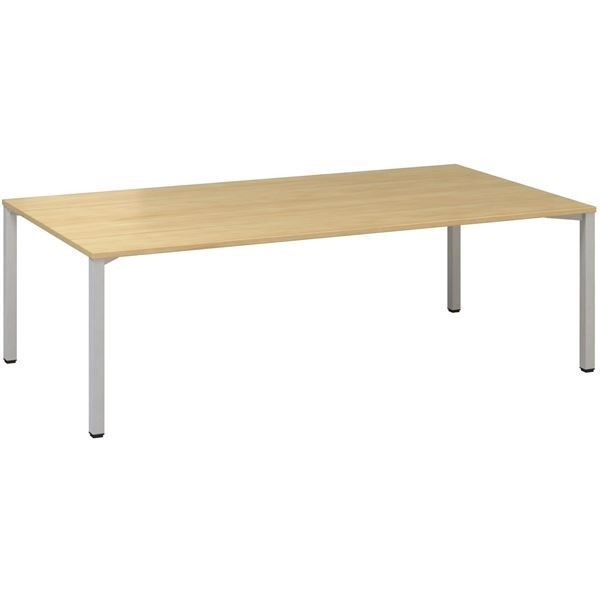Jednací stůl Alfa 420 - 240 x 120 cm, divoká hrušk