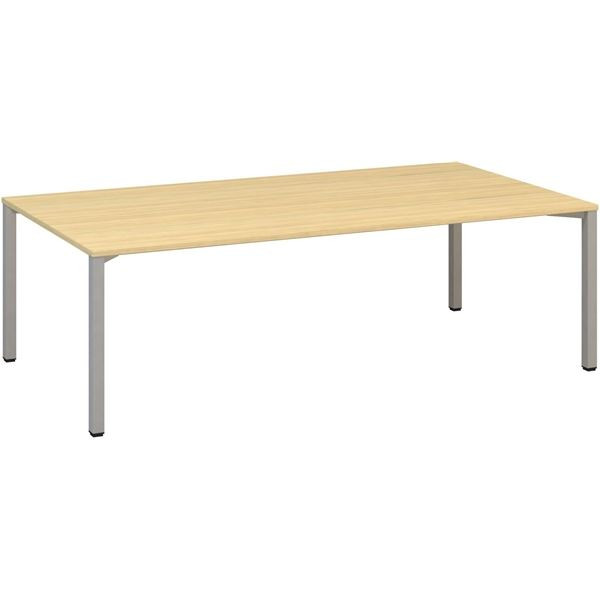 Jednací stůl Alfa 420 - 240 x 120 cm, dub Vicenza/