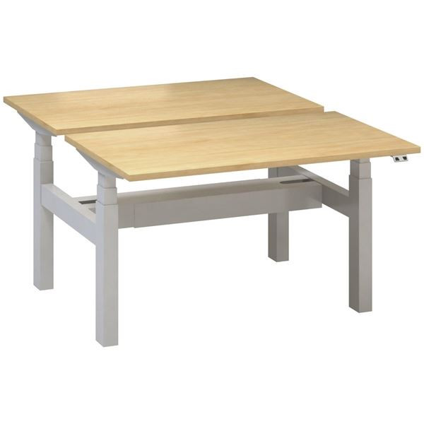 Výškově stavitelný stůl ALFA UP/duotable - 120 cm,