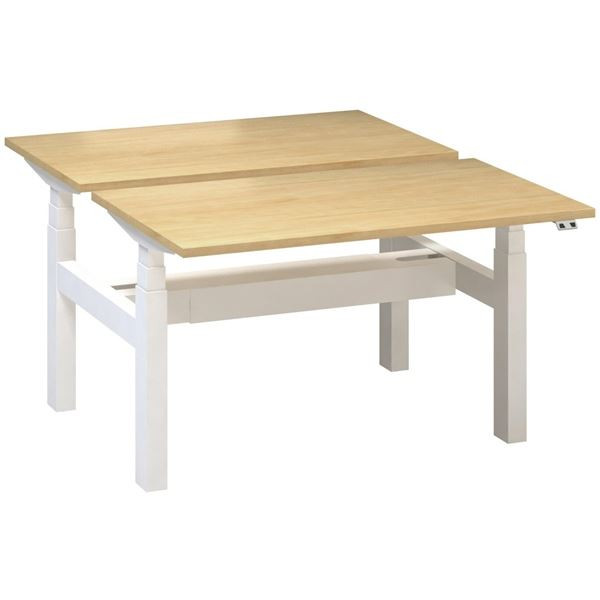 Výškově stavitelný stůl ALFA UP/duotable - 120 cm,