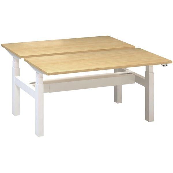 Výškově stavitelný stůl ALFA UP/duotable - 140 cm,