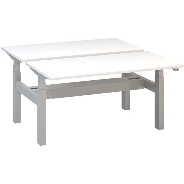 Výškově stavitelný stůl ALFA UP/duotable - 140 cm,
