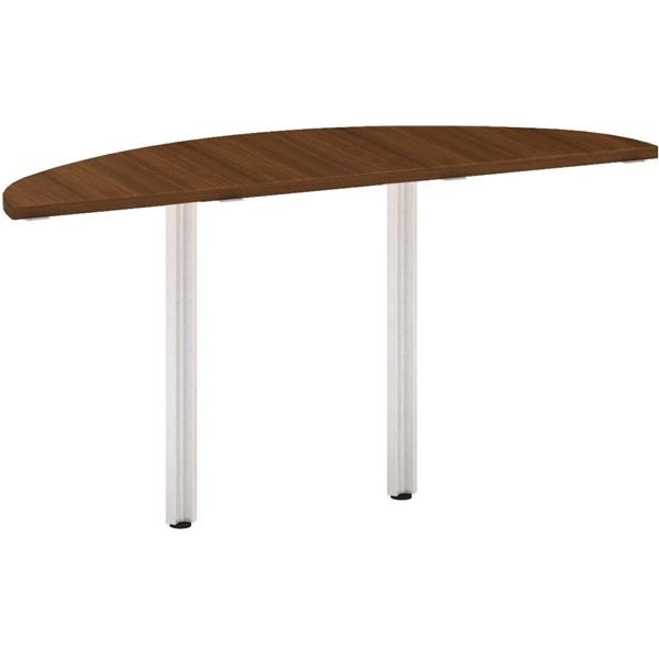 Přídavný stůl Alfa 100 - 140 cm, ořech/šedý