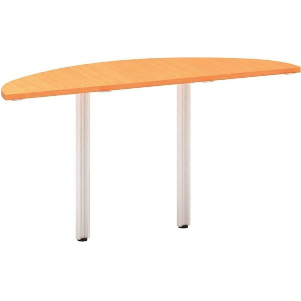 Přídavný stůl Alfa 100 - 140 cm, buk Bavaria/šedý