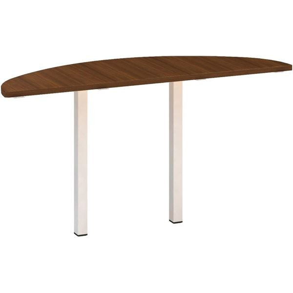 Přídavný stůl Alfa 200 - 140 cm, ořech/bílý
