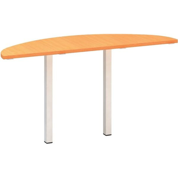 Přídavný stůl Alfa 200 - 140 cm, buk Bavaria/bílý