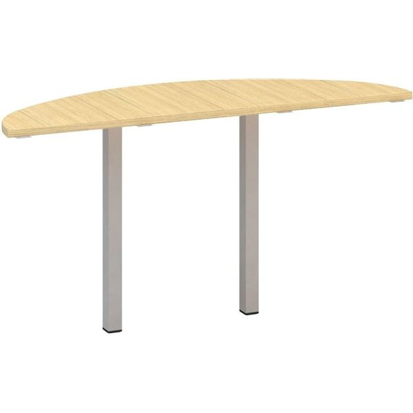 Přídavný stůl Alfa 200 - 140 cm, dub Vicenza/stříb