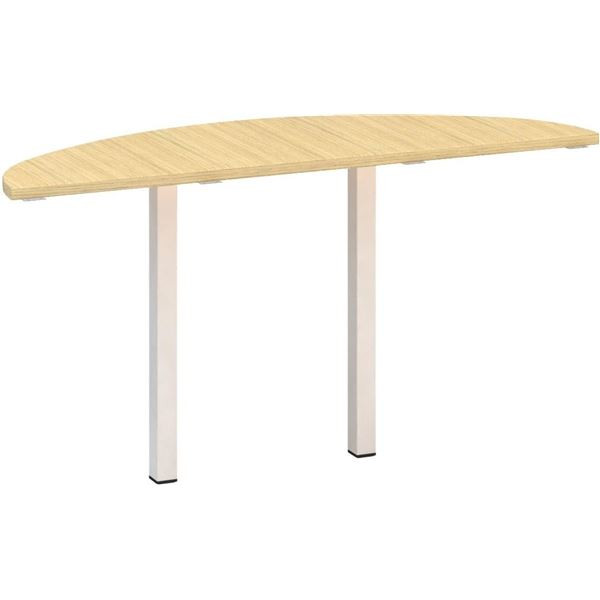 Přídavný stůl Alfa 200 - 140 cm, dub Vicenza/bílý
