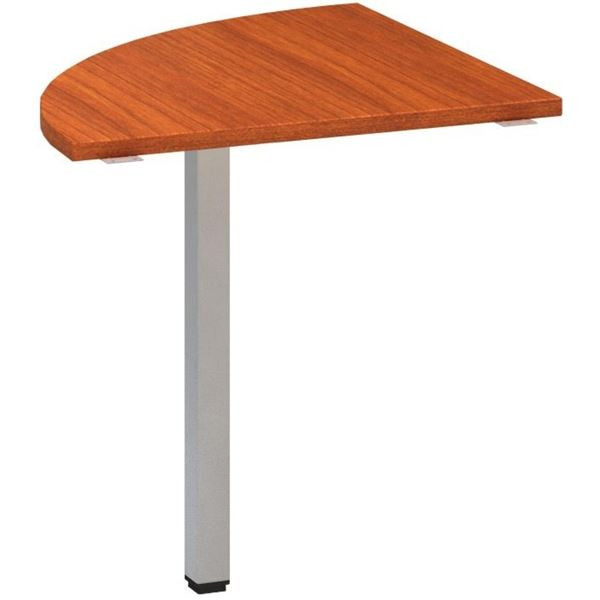 Přídavný stůl Alfa 200 - čtvrtkruh 70 cm, třešeň/s