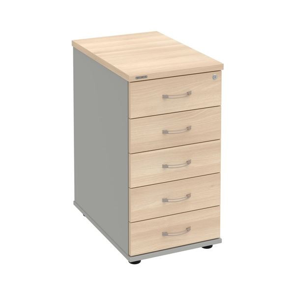 Kontejner Hobis K 35 C N - akát/šedá