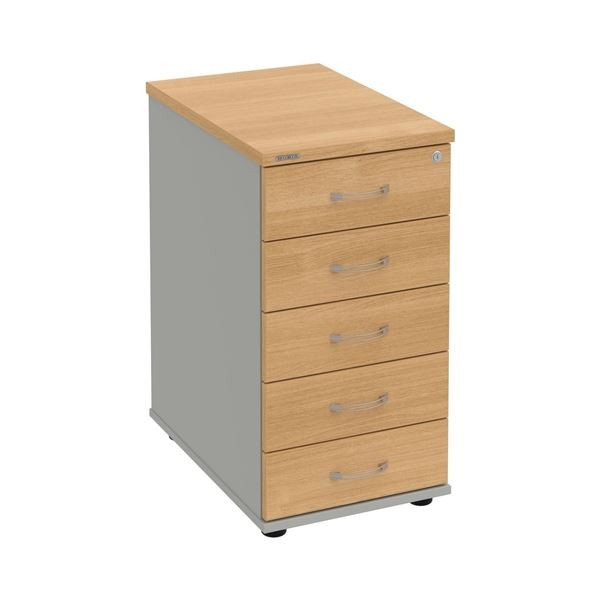 Kontejner Hobis K 35 C N - dub/šedá