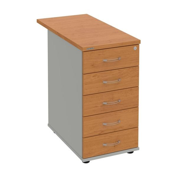 Kontejner Hobis K 35 C N 80 - olše/šedá