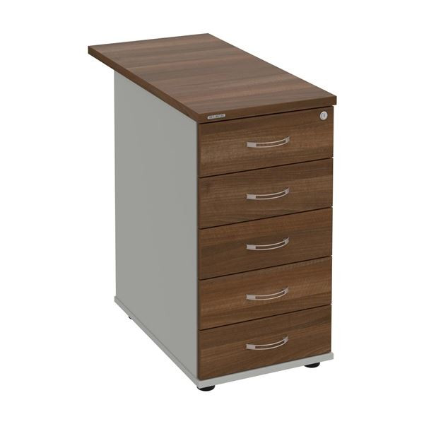 Kontejner Hobis K 35 C N 80 - ořech/šedá