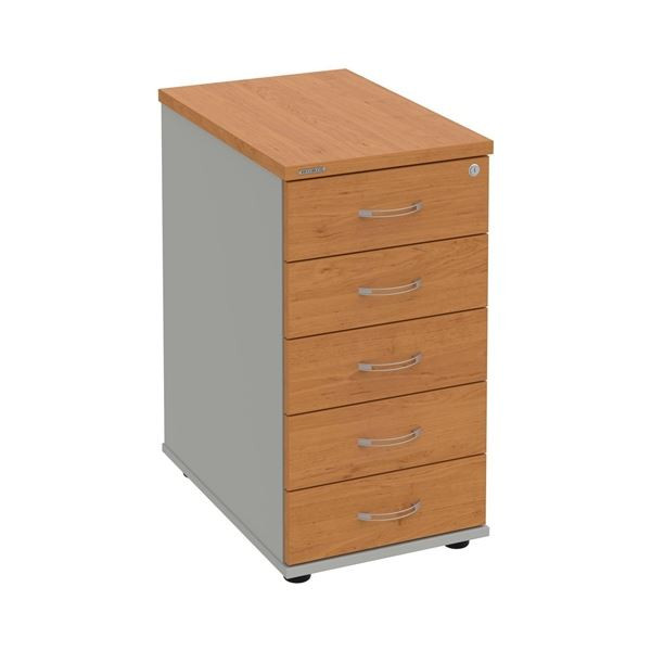 Kontejner Hobis K 35 C P - olše/šedá