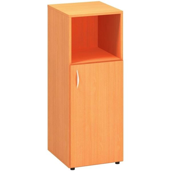 Policová skříň Alfa 500 - pravá, 2M dveře/1M nika,