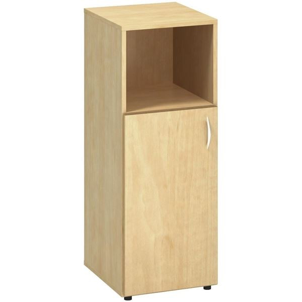 Policová skříň Alfa 500 - levá, 2M dveře/1M nika,