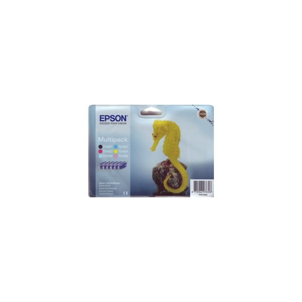 Inkoust Epson T048740, photo multipack, 6 barev